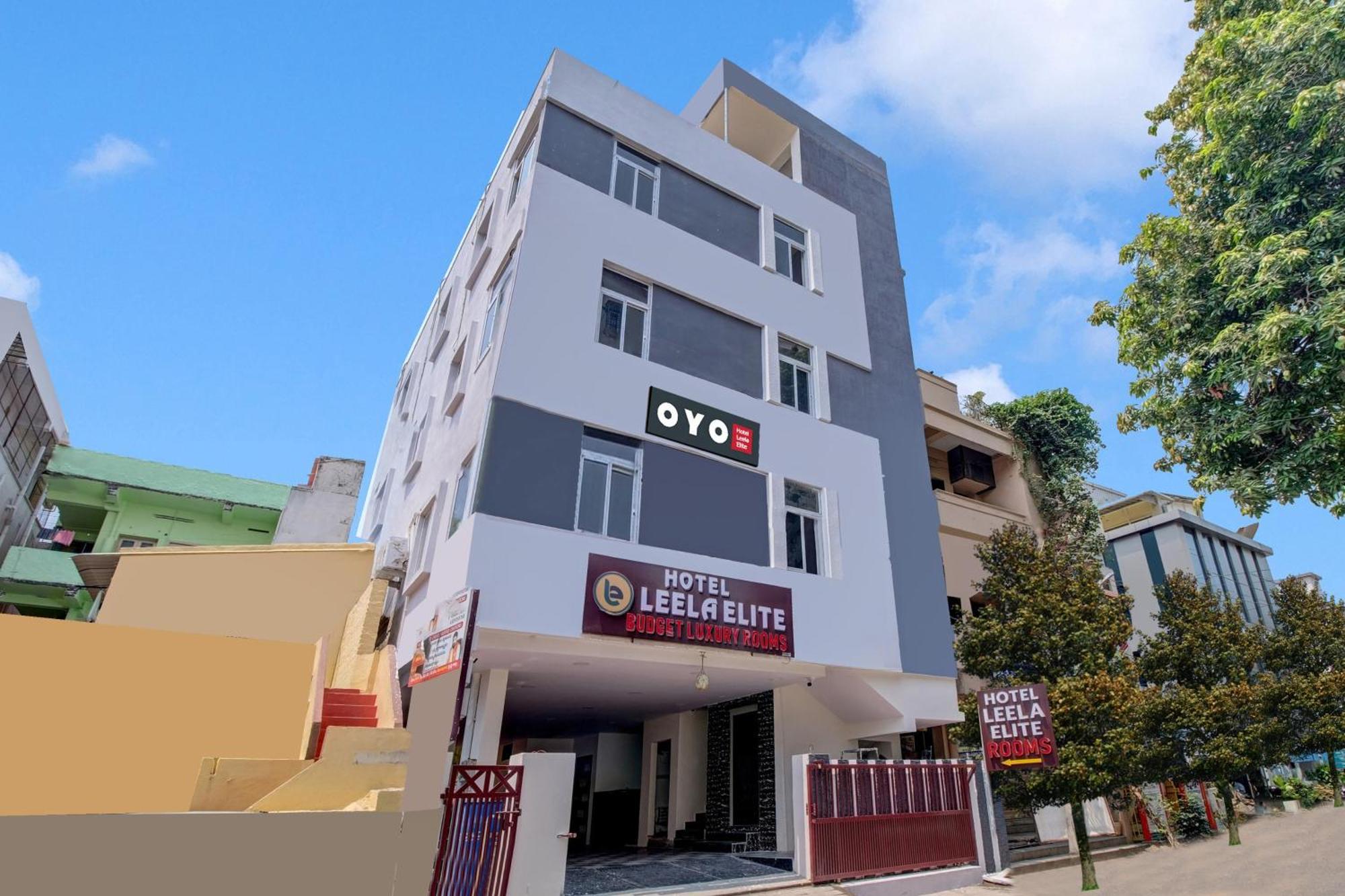 Hotel O Leela Elite Vijayawāda Buitenkant foto